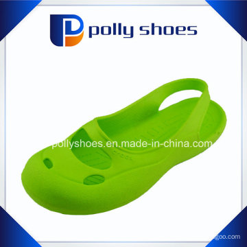 Новый продукт EVA обуви зеленый леди моды плоский сандал